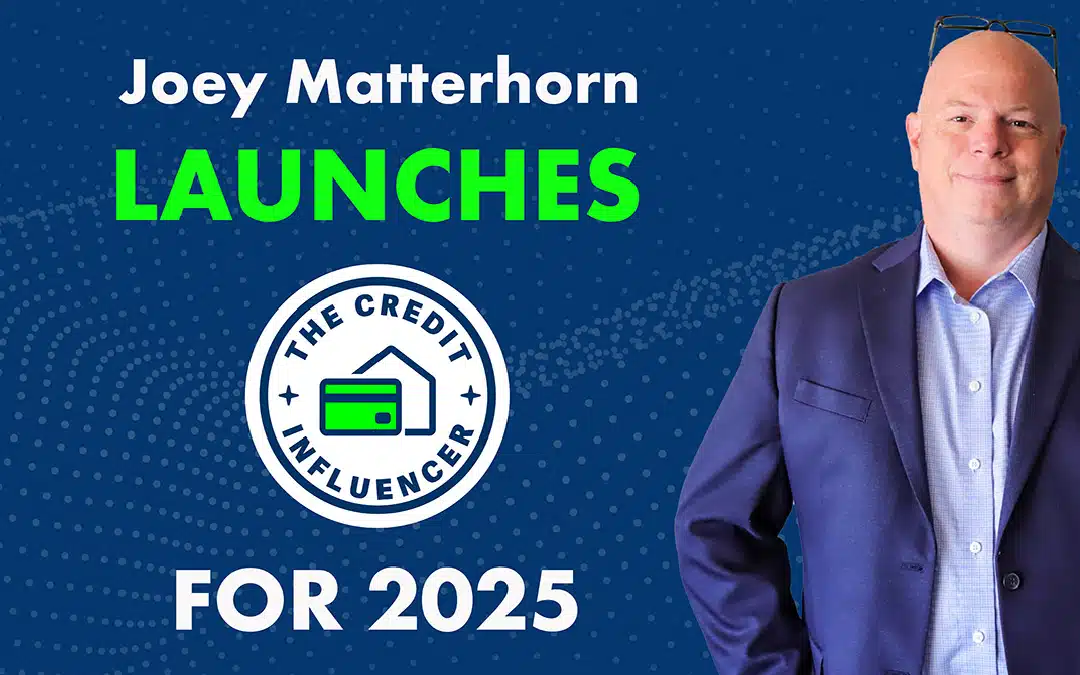 Joe Delfgauw Launches the Credit Influencer for 2025